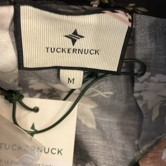 Tuckernuck‎ Dress Floral Tate Long Sleeve Midnight Garden Mini Medium - Picture 6 of 10